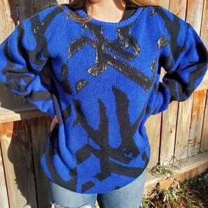 Vintage Blue Sweater
